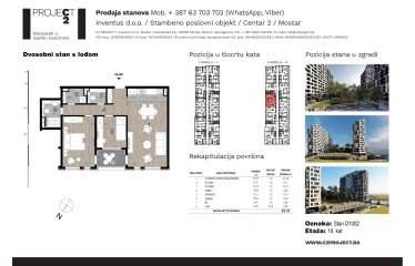 Lamela D deseti kat stan D1002