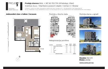 Lamela L prizemlje stan L010